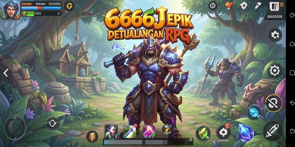 Tampilan gameplay <strong>666J</strong> yang menarik dan mendebarkan di dunia RPG.