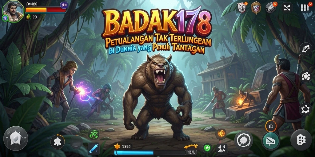 Tampilan gameplay BADAK178 yang menawan dan menantang di dunia petualangan.