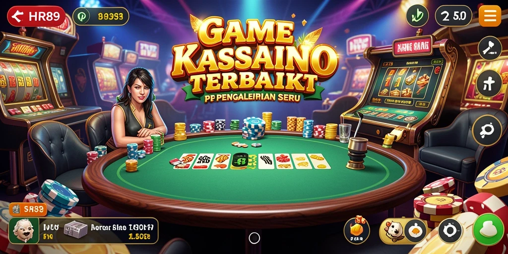 Tampilan gameplay Kasino yang mengasyikkan dan berkualitas tinggi di HR89.