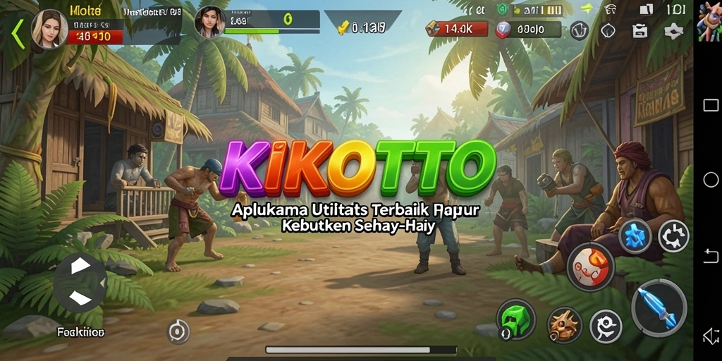 Tampilan antarmuka KIKOTOTO yang intuitif dan user-friendly.