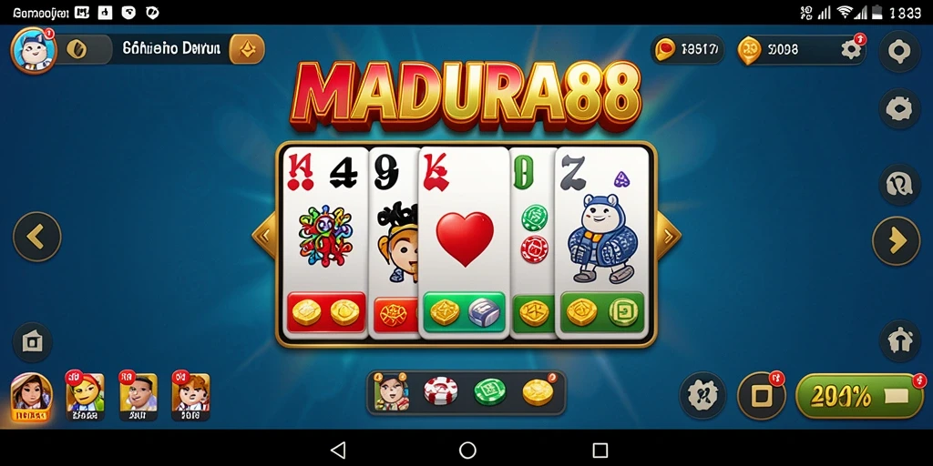 Tampilan menarik dari gameplay MADURA88 yang seru dan interaktif.