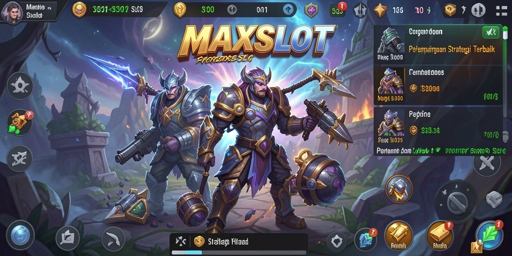 Tampilan gameplay menarik dan strategis di MAXSLOT.