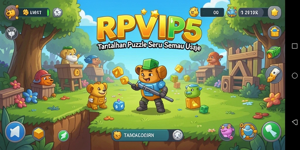Screenshot gameplay RPVIP5 menampilkan teka-teki yang menarik dan seru.