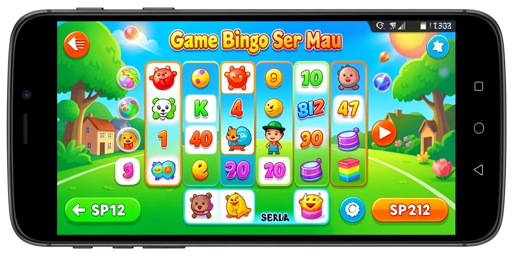Tampilan gameplay Bingo yang seru dan interaktif di SP212.